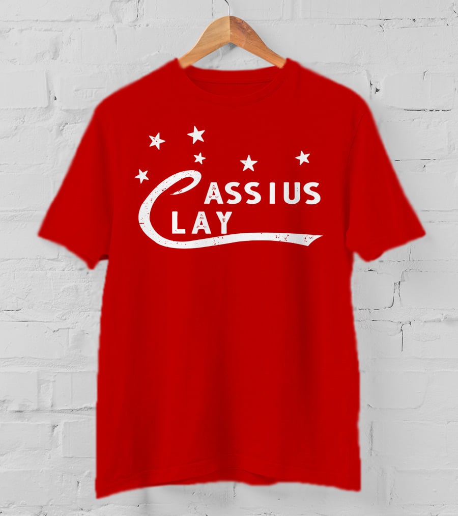 Patriot Cassius Clay Stars Red T-Shirt
