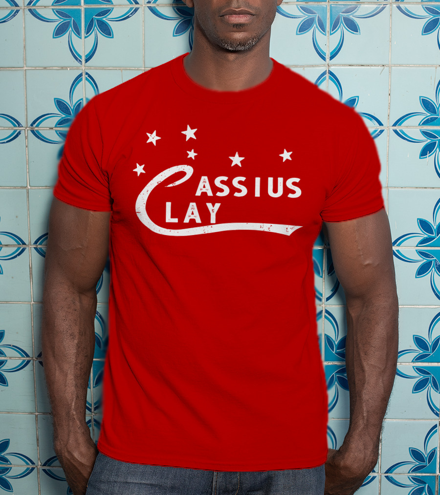 Patriot Cassius Clay Stars Red T-Shirt