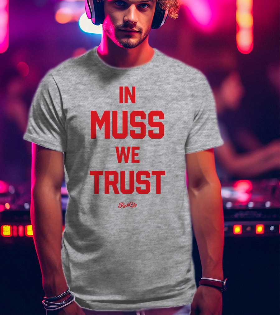 In Muss We Trust Rock City Grey T-Shirt