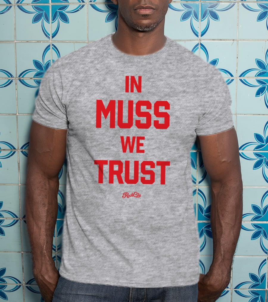 In Muss We Trust Rock City Grey T-Shirt