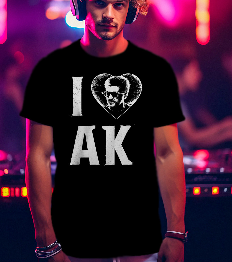 Fully Filmy I Heart AK T-Shirt