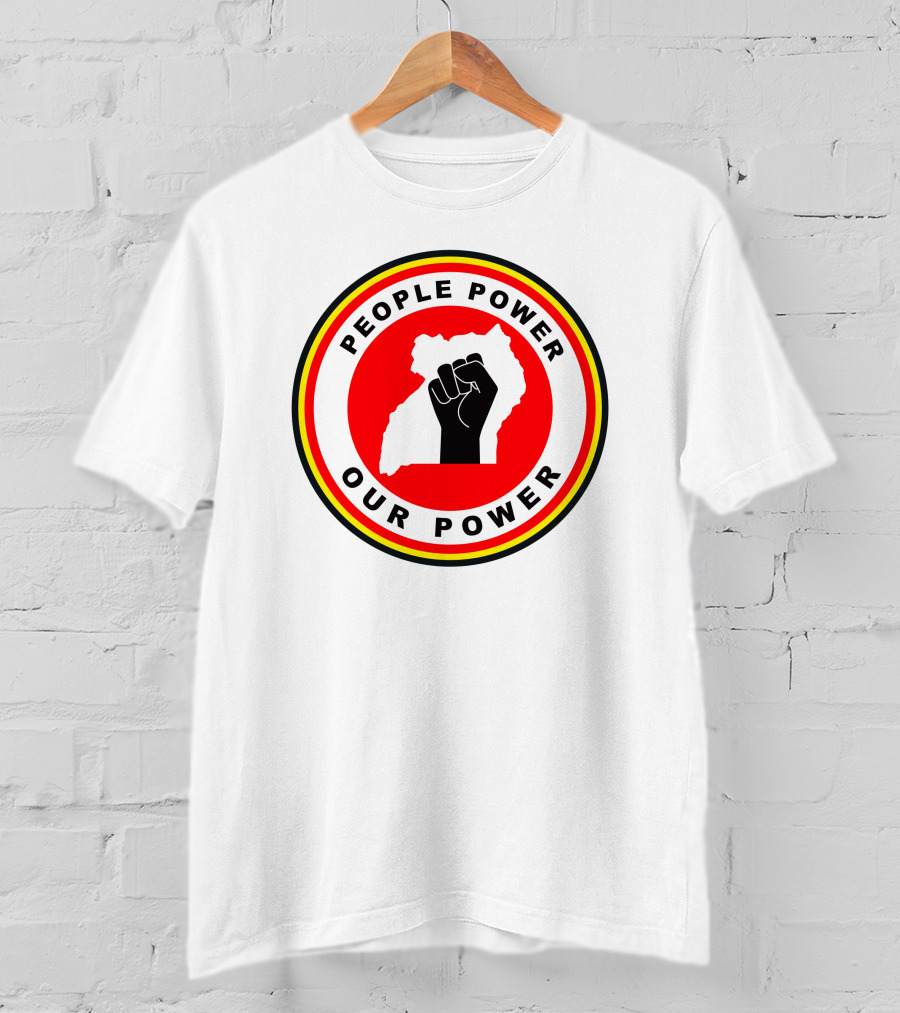 People Power Our Power Uganda Fist T-Shirt