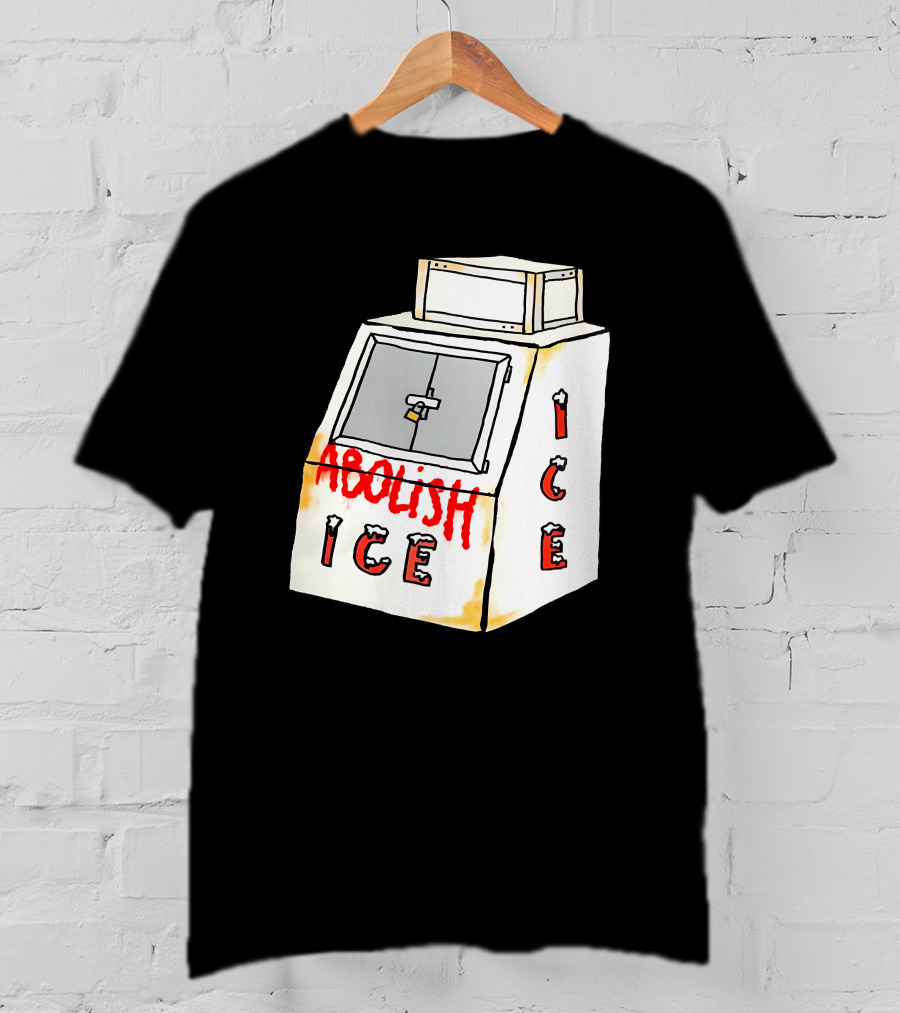 Abolish Ice Aoc Merch Ice Vending Machine T-Shirt