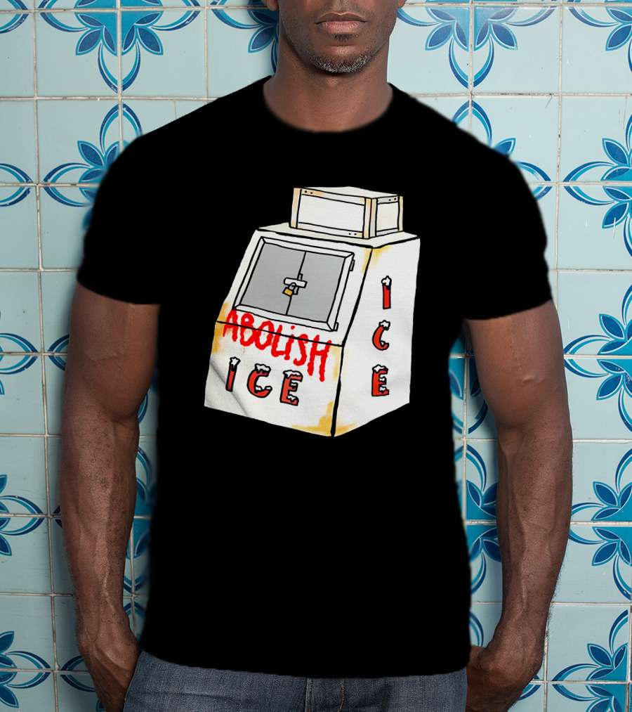 Abolish Ice Aoc Merch Ice Vending Machine T-Shirt