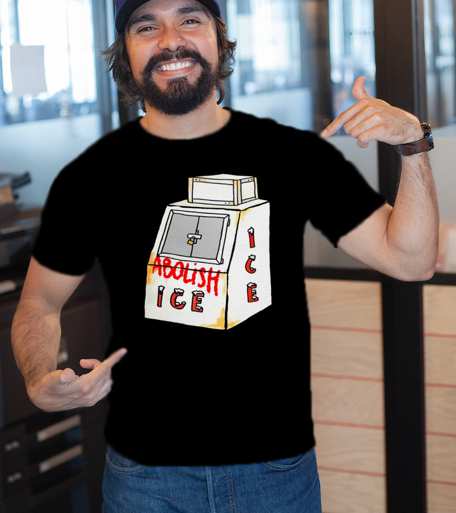 Abolish Ice Aoc Merch Ice Vending Machine T-Shirt