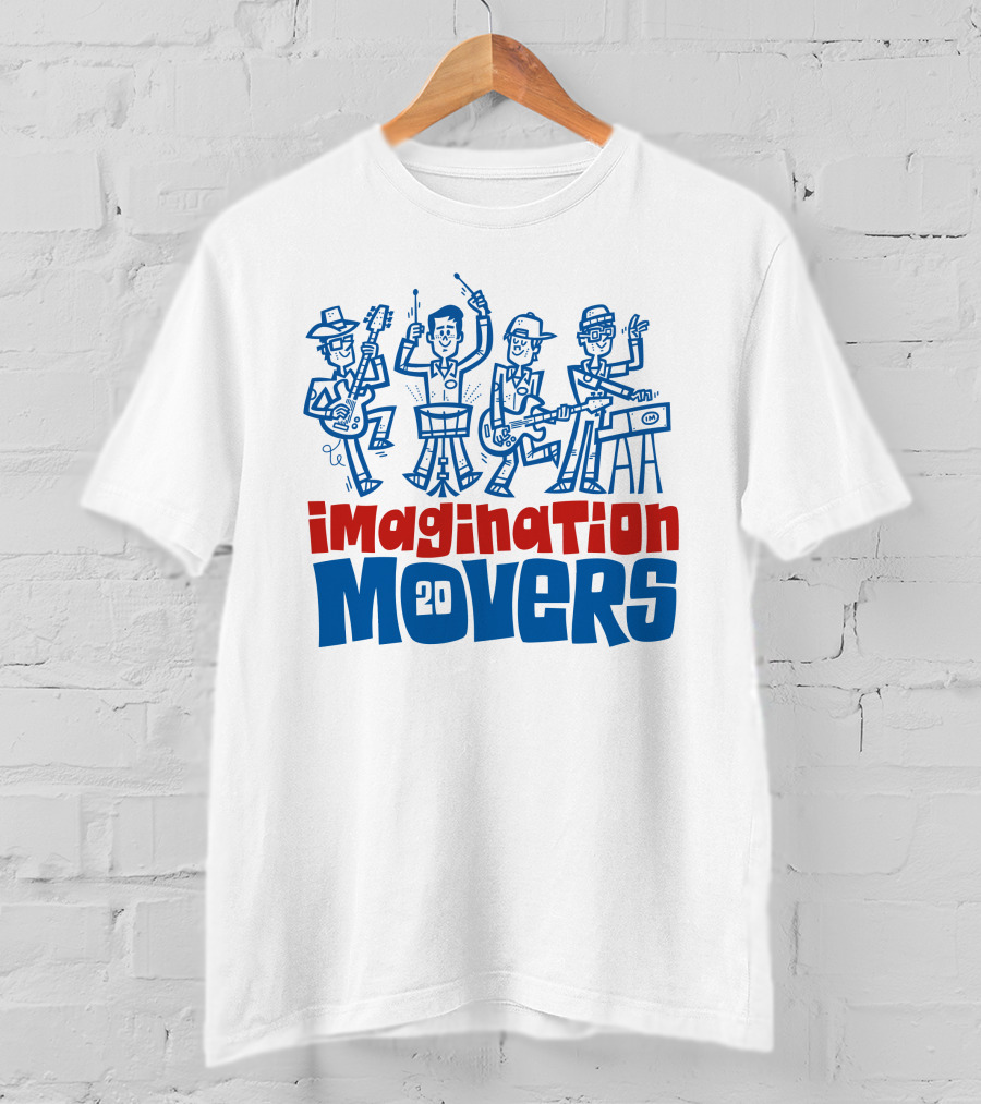 Imagination Movers Band Cartoon Characters 20 T-Shirt