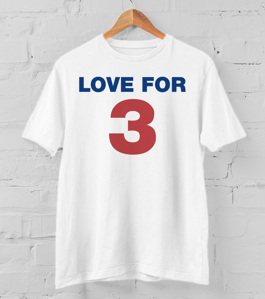 Buffalo Sabres Love For 3 T-Shirt