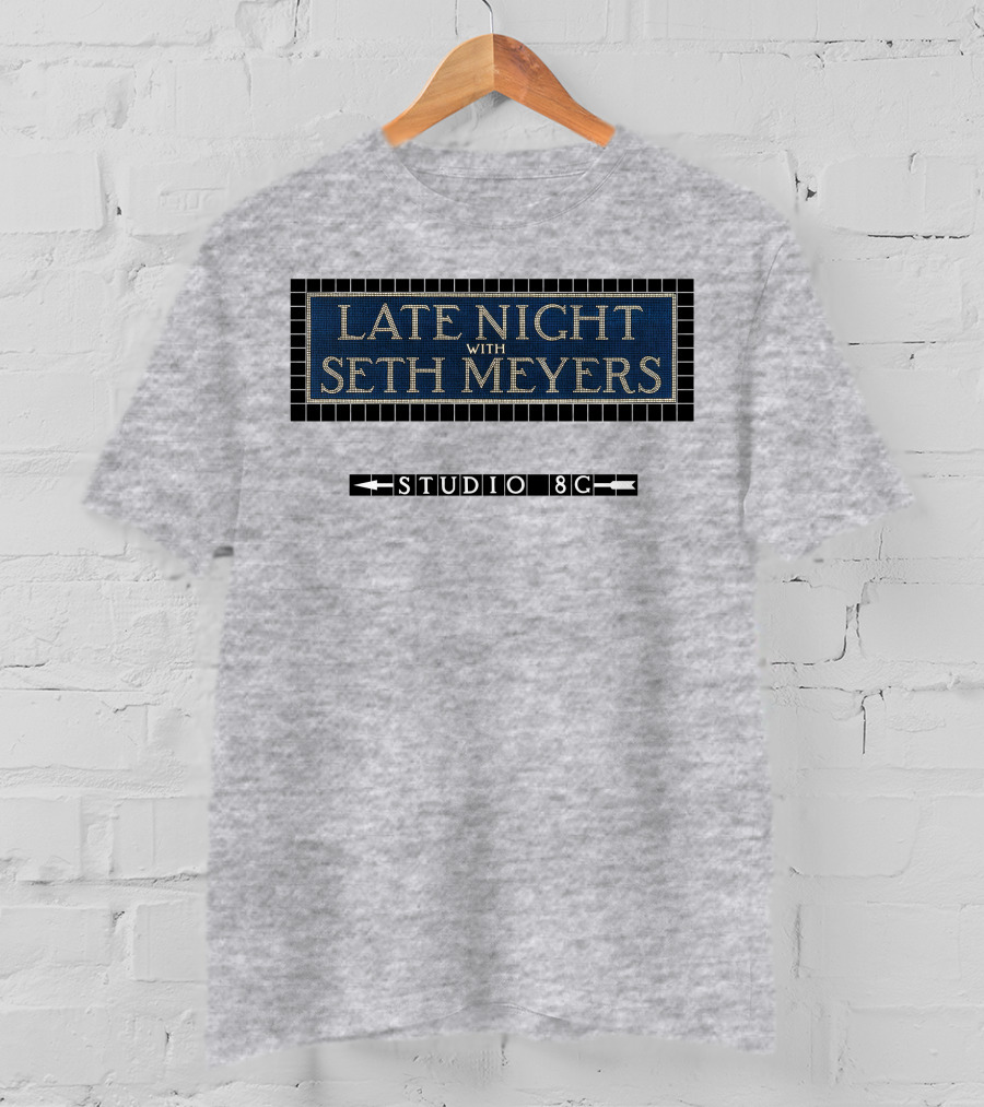 Late Night With Seth Meyers Studio 8G Subway T-Shirt