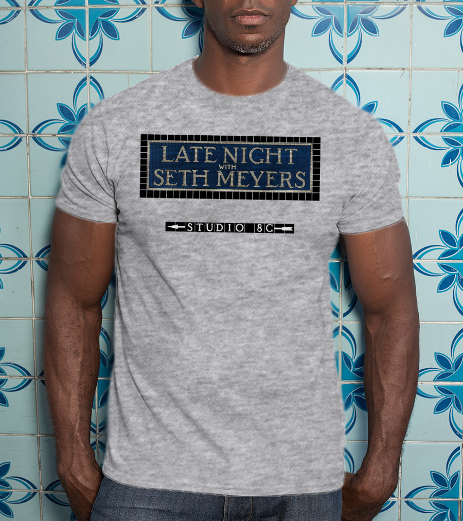 Late Night With Seth Meyers Studio 8G Subway T-Shirt