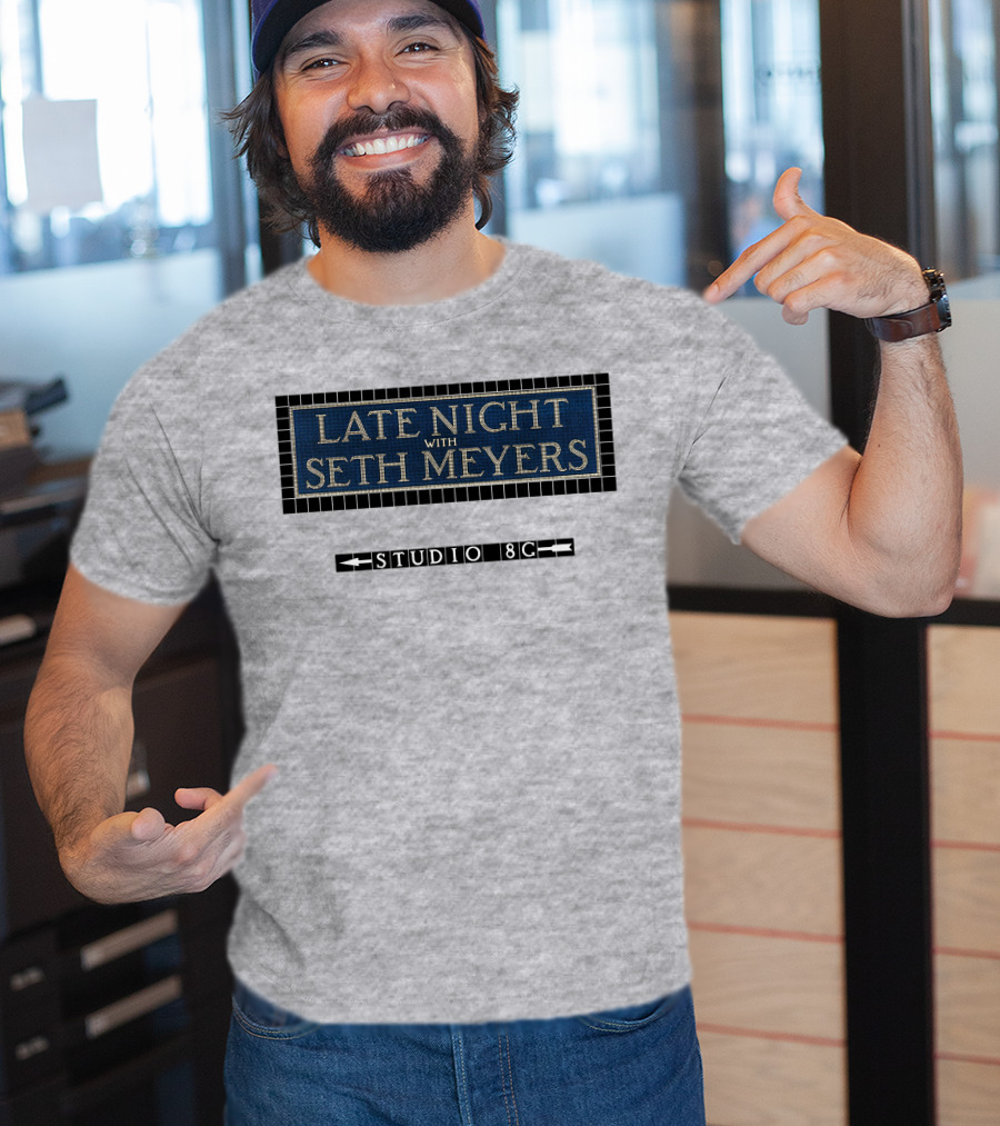 Late Night With Seth Meyers Studio 8G Subway T-Shirt