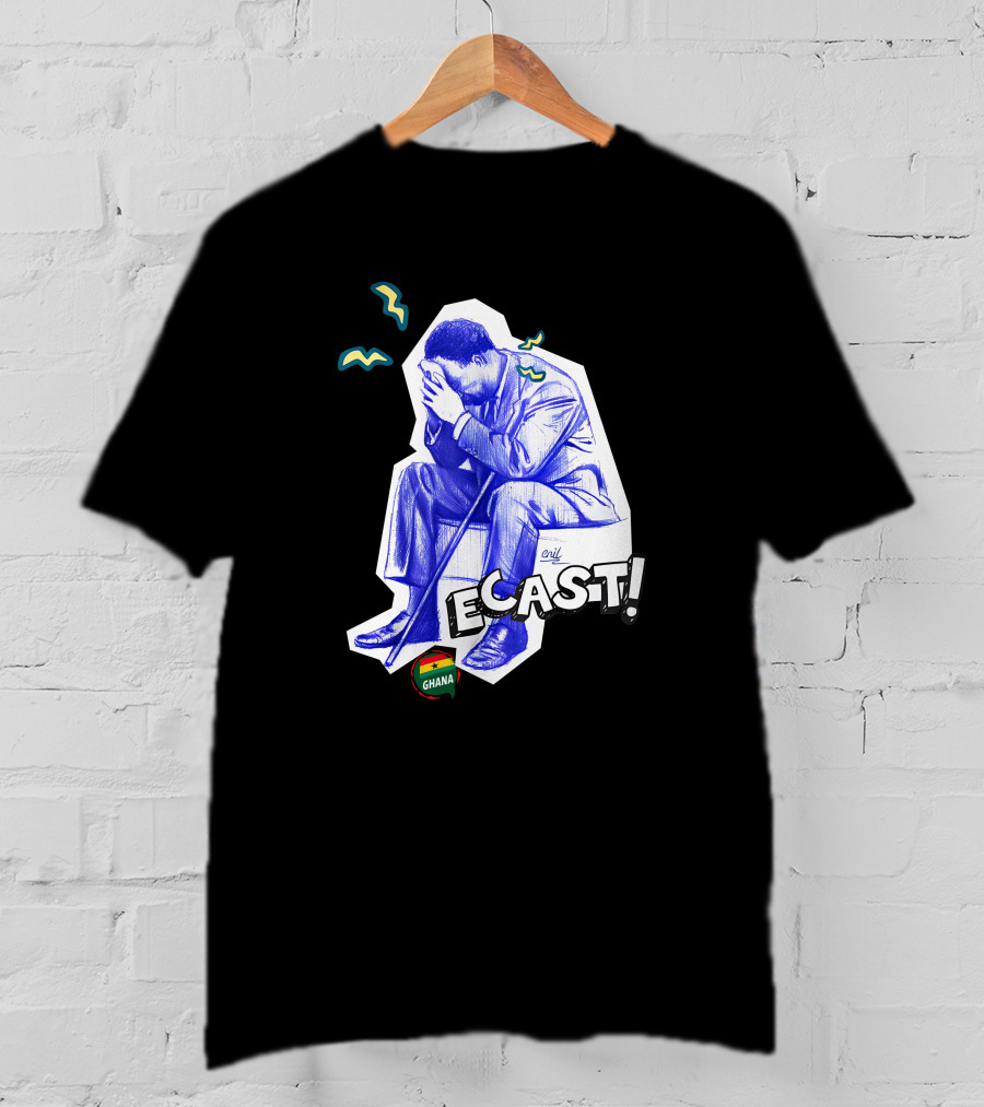 Enil Ecast Ghana Sitting Figure T-Shirt