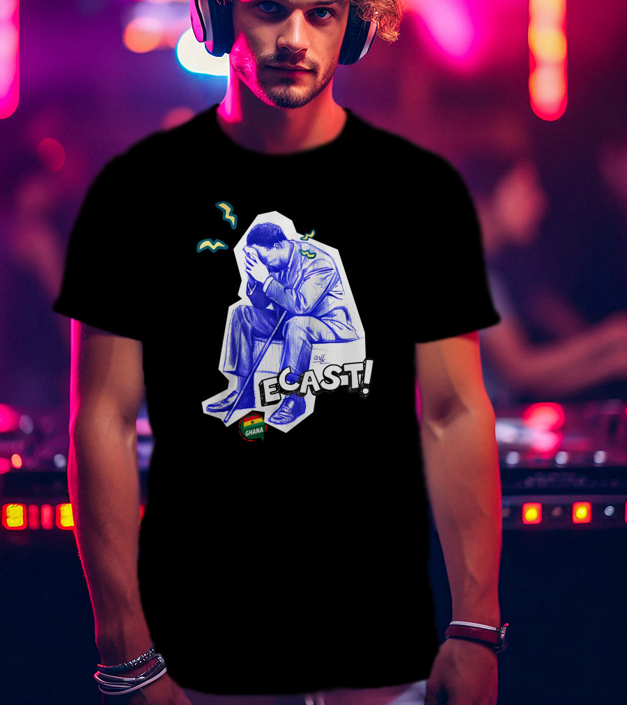 Enil Ecast Ghana Sitting Figure T-Shirt
