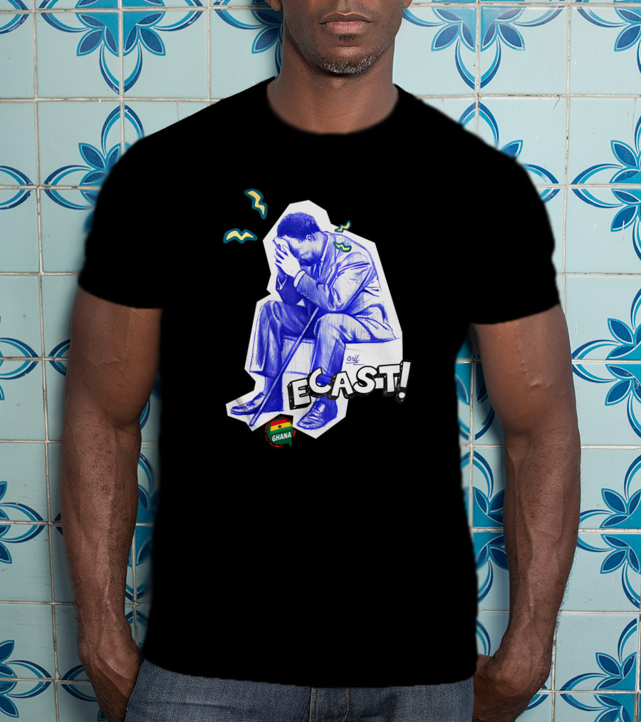 Enil Ecast Ghana Sitting Figure T-Shirt