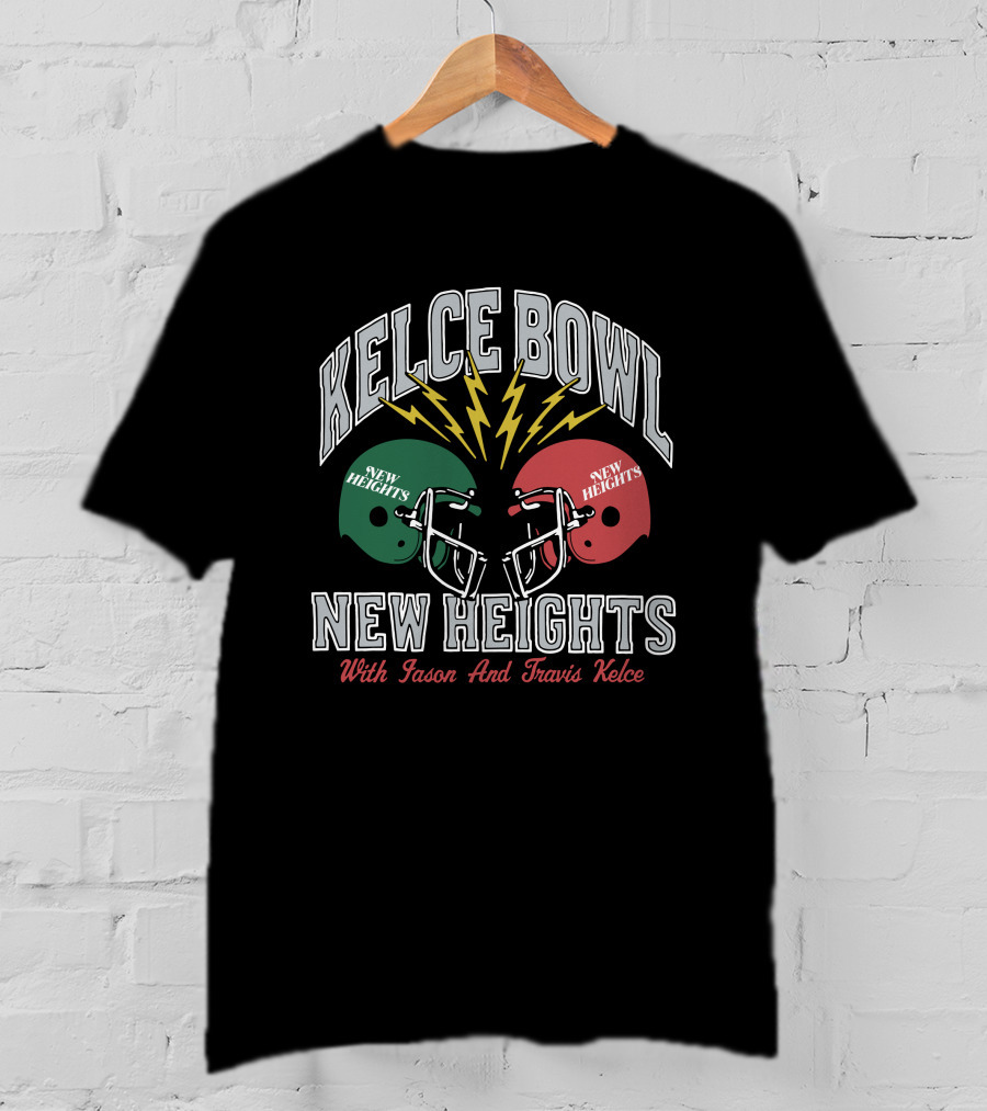 New Heights Kelce Bowl New Heights With Jason And Travis Kelce T-Shirt