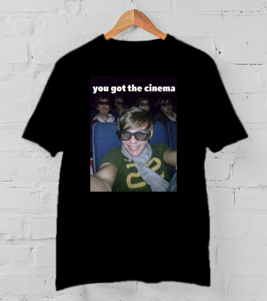 You Got The Cinema Selfie With Friends In 3D Glasses T-Shirt