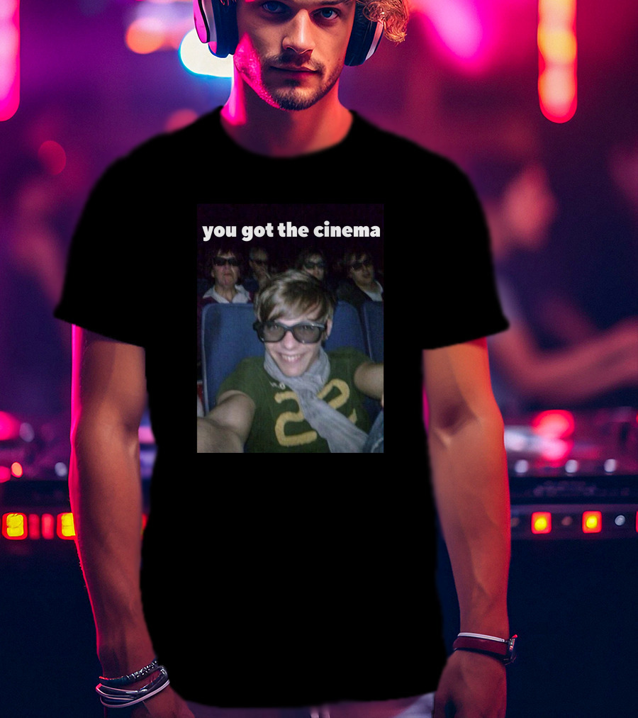 You Got The Cinema Selfie With Friends In 3D Glasses T-Shirt