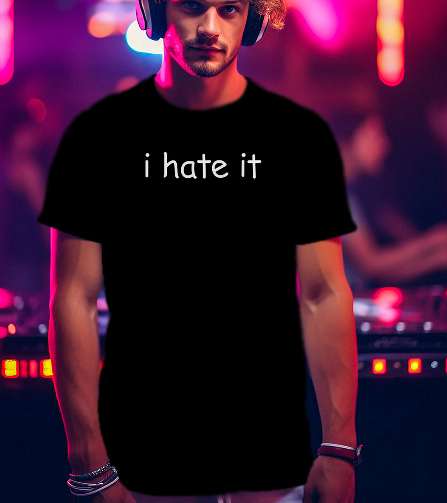 Murder With My Husband Podcast I Hate It T-Shirt