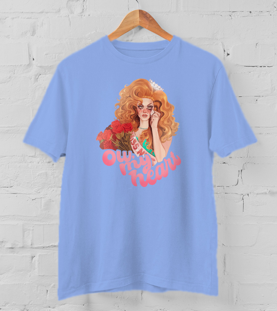 Ow My Heart Mybestjudy Pageant Roses T-Shirt