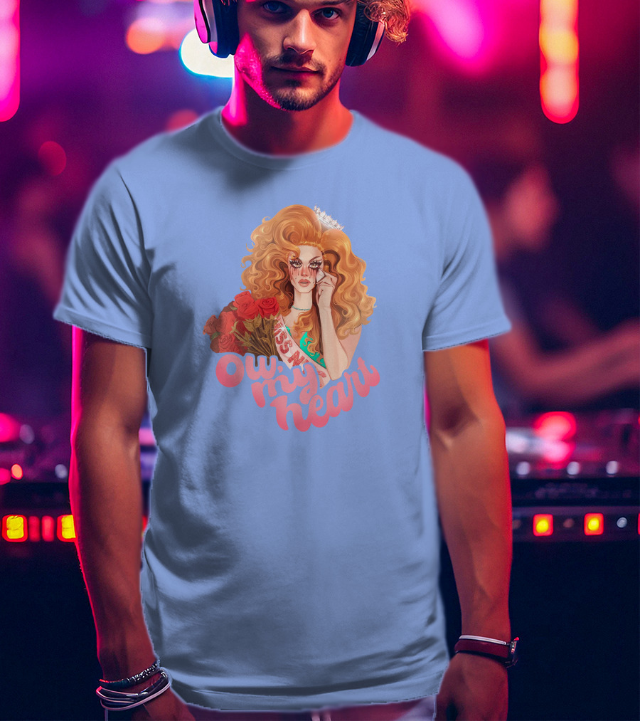 Ow My Heart Mybestjudy Pageant Roses T-Shirt