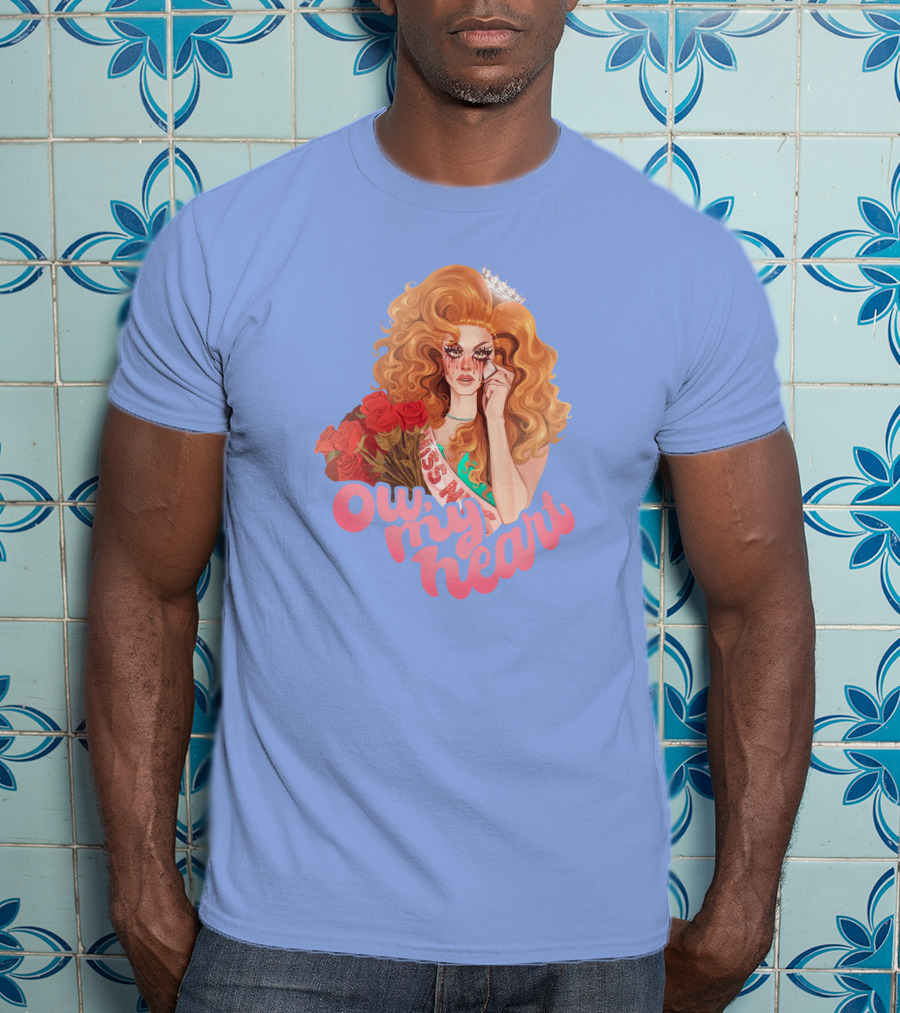 Ow My Heart Mybestjudy Pageant Roses T-Shirt