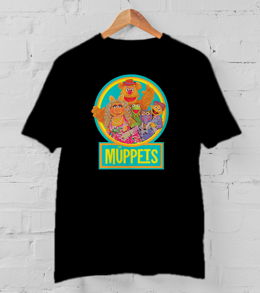 The Muppets Fozzie Miss Piggy Kermit Gonzo Animal T-Shirt