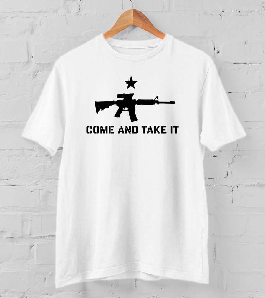 Vaush Come And Take It Rifle Star T-Shirt