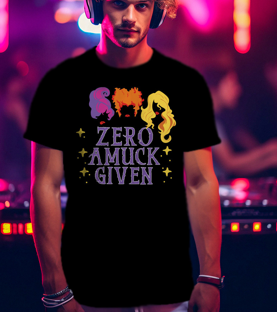 Zero Amuck Given Witch Sisters Halloween T-Shirt