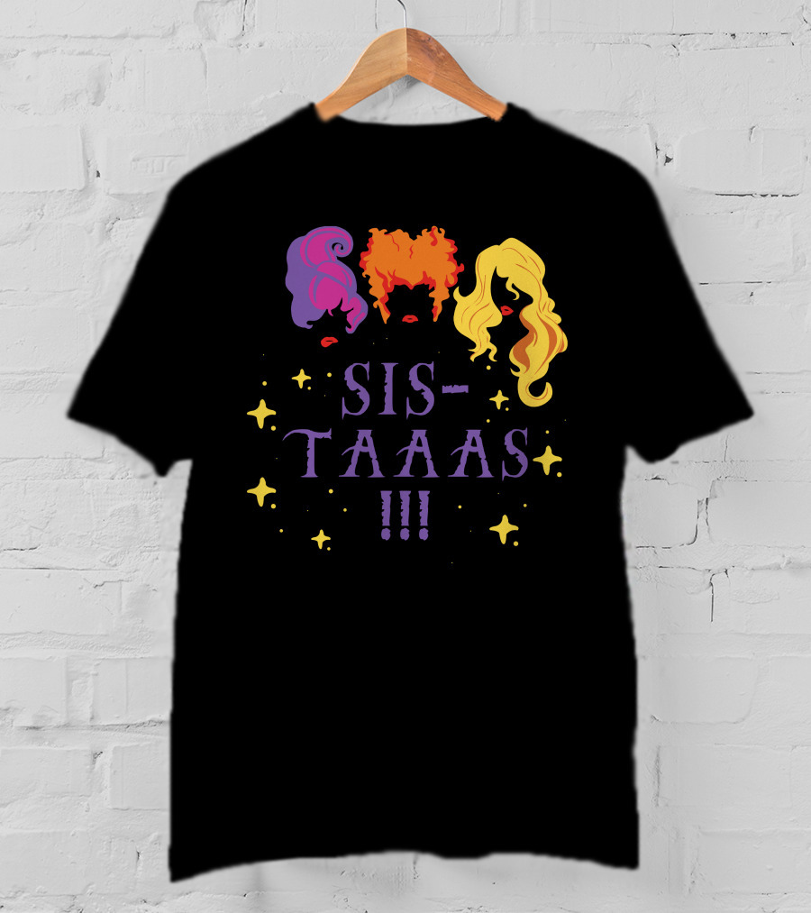 Sis Taaas Magic Hair Trio With Stars T-Shirt