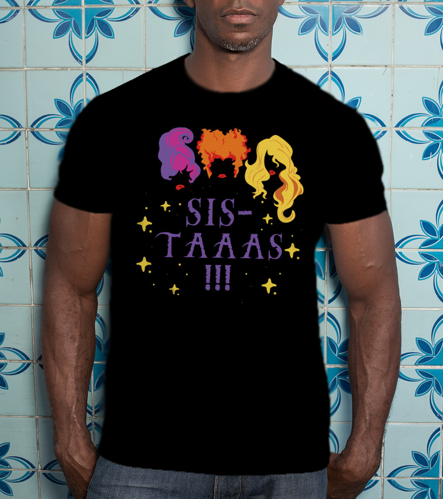 Sis Taaas Magic Hair Trio With Stars T-Shirt