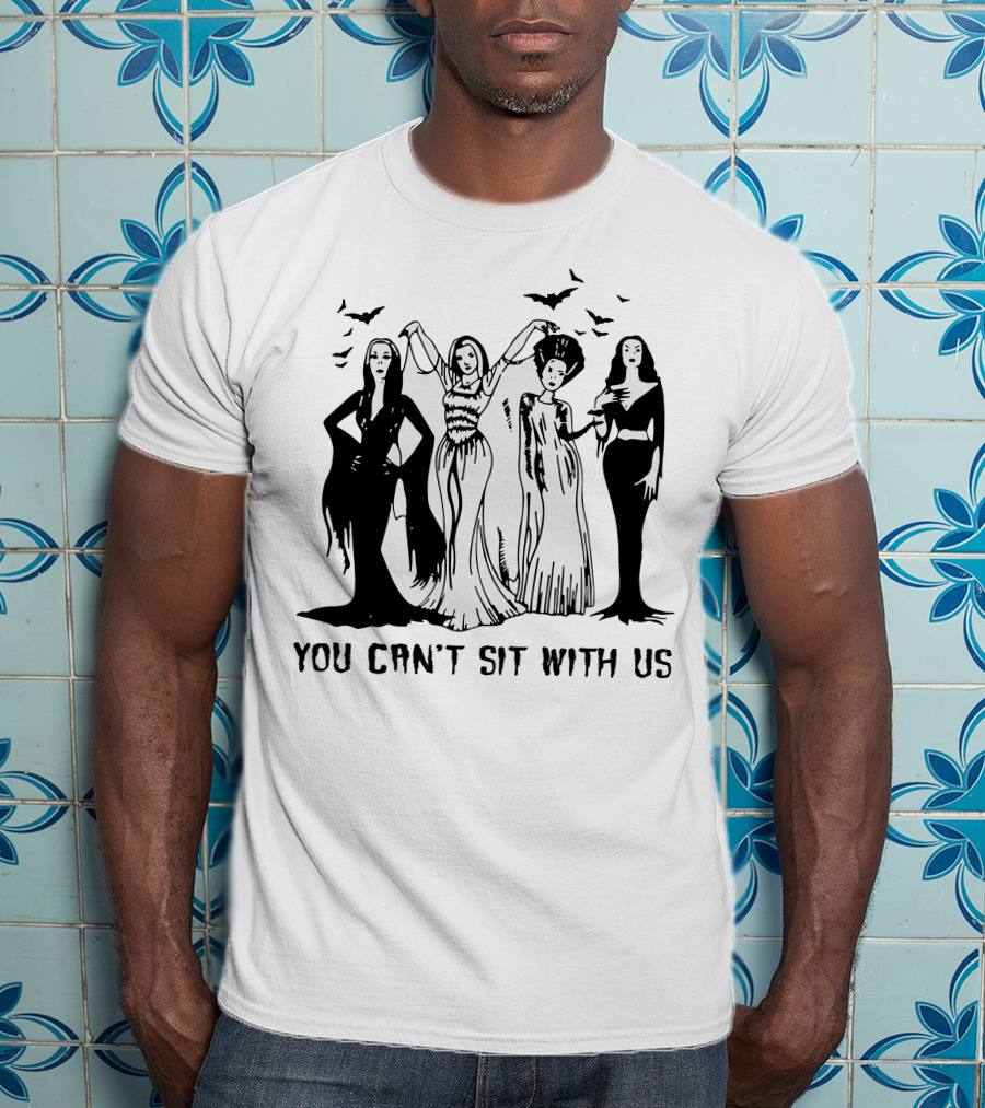 You Can’t Sit With Us Gothic Horror Icons T-Shirt