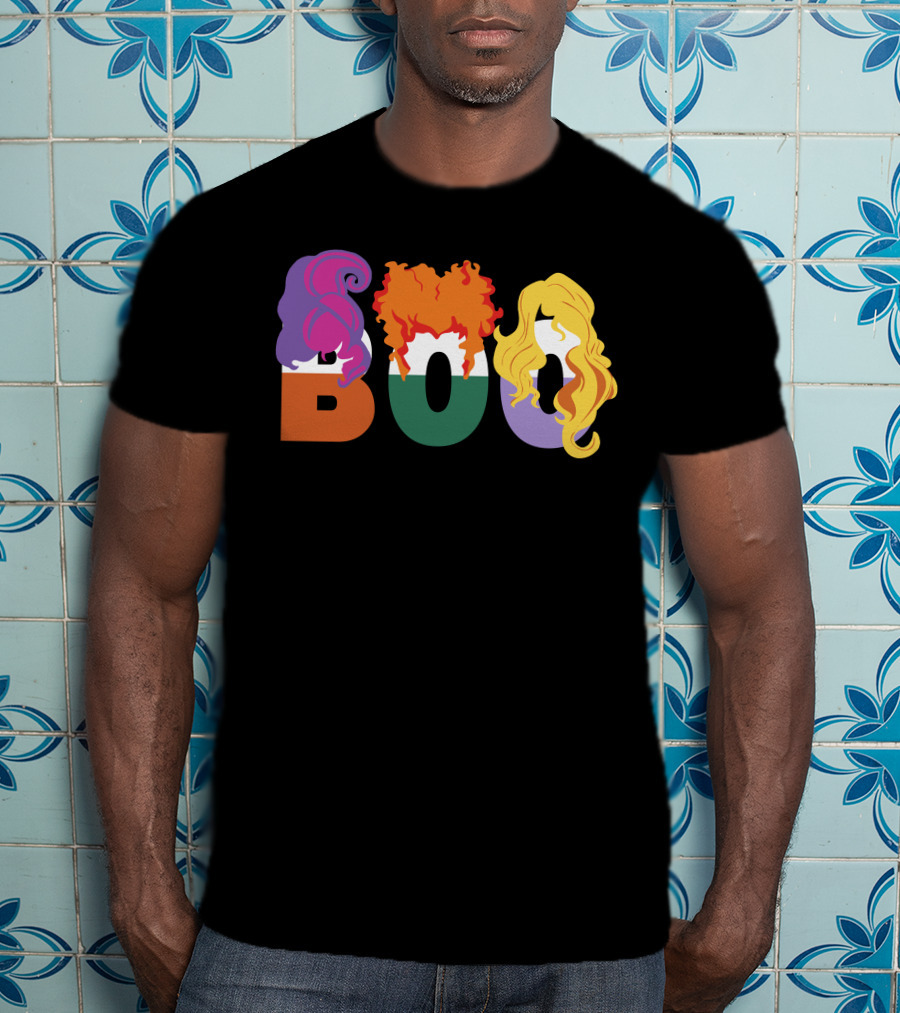 Boo HP01 Sanderson Sisters Halloween Hair T-Shirt