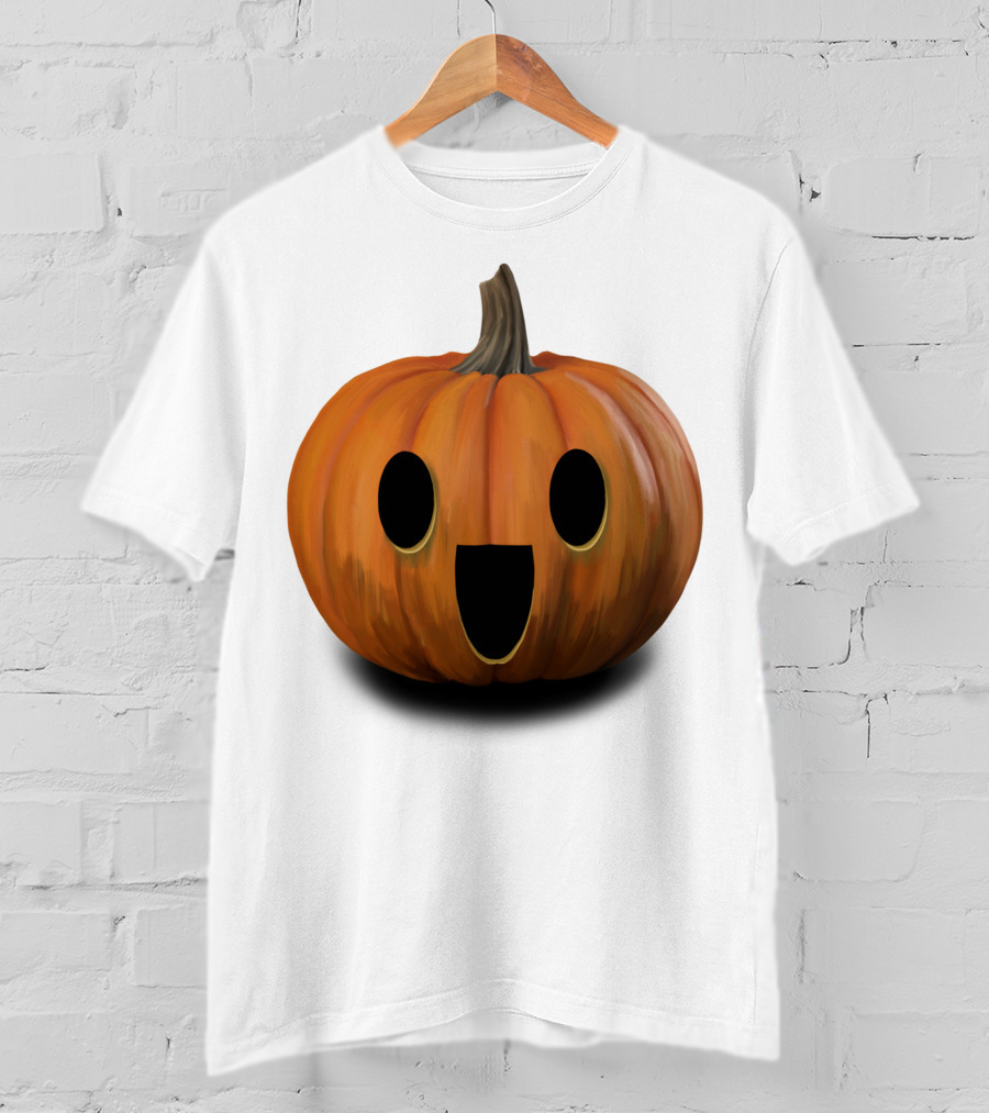 Halloween Pumpkin Scary Evil Cute T-Shirt