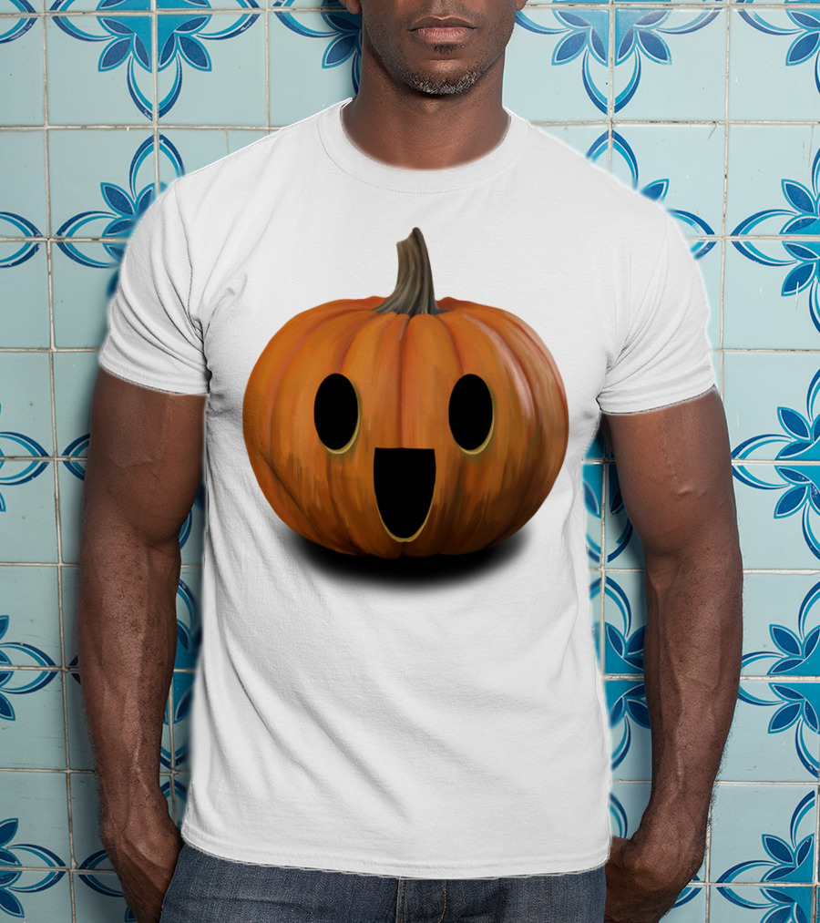 Halloween Pumpkin Scary Evil Cute T-Shirt