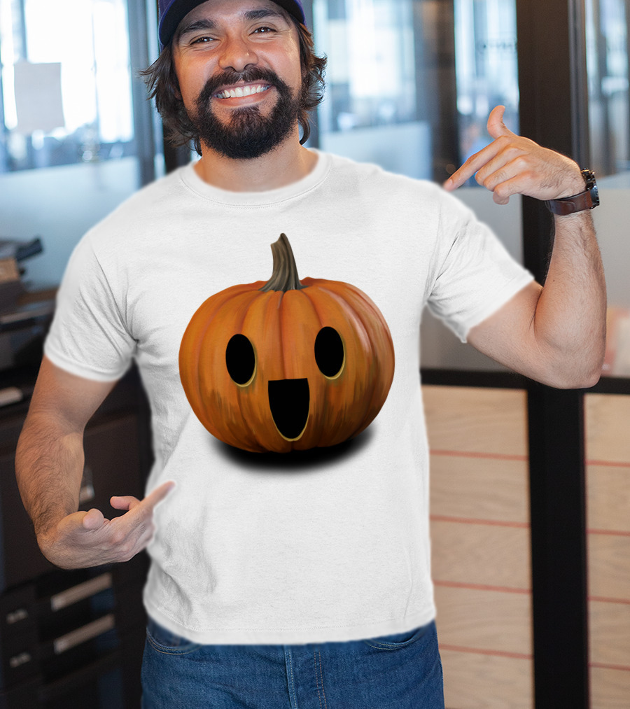 Halloween Pumpkin Scary Evil Cute T-Shirt