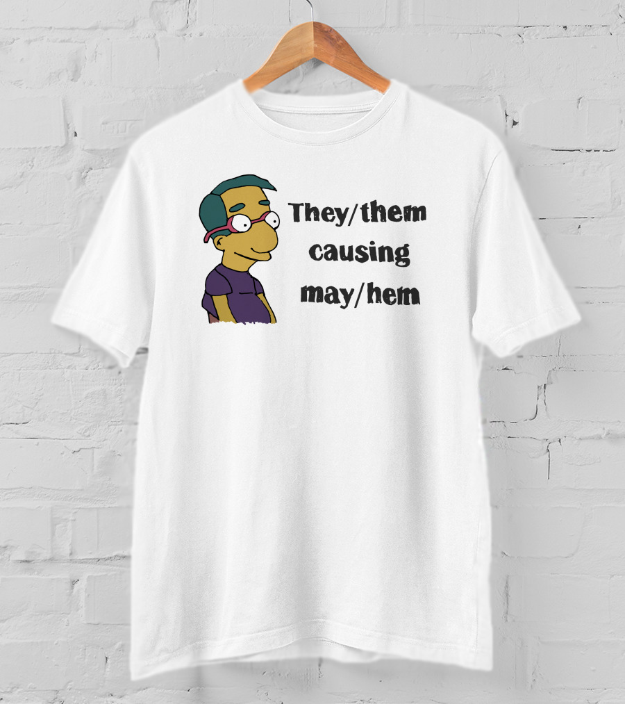 They Them Causing May Hem Cartoons T-Shirt