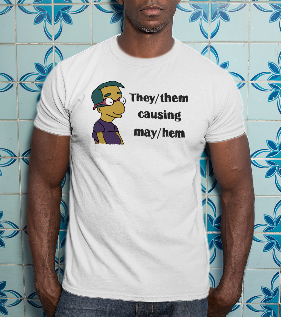 They Them Causing May Hem Cartoons T-Shirt