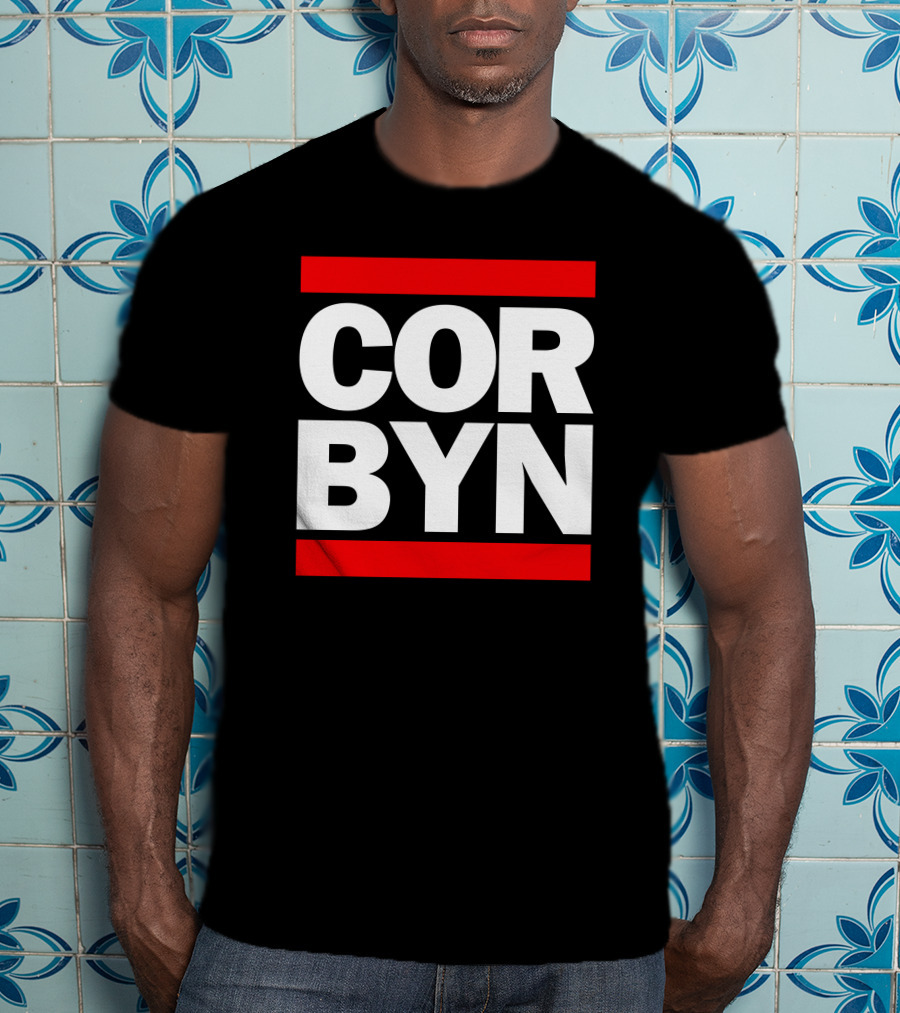 Fernando Morais Corbynista Corbyn Bold Red Lines T-Shirt