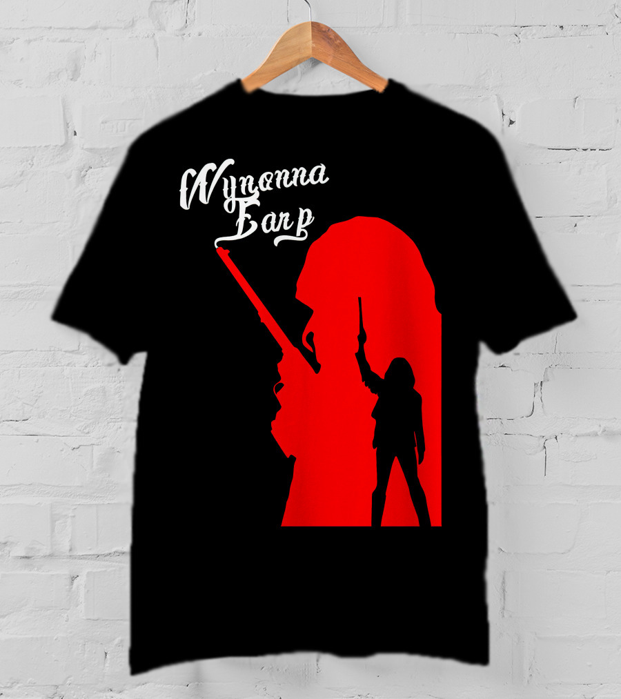 Wynonna Earp Silhouette With Gun T-Shirt