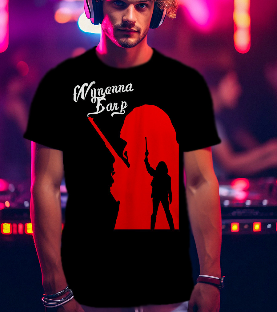 Wynonna Earp Silhouette With Gun T-Shirt