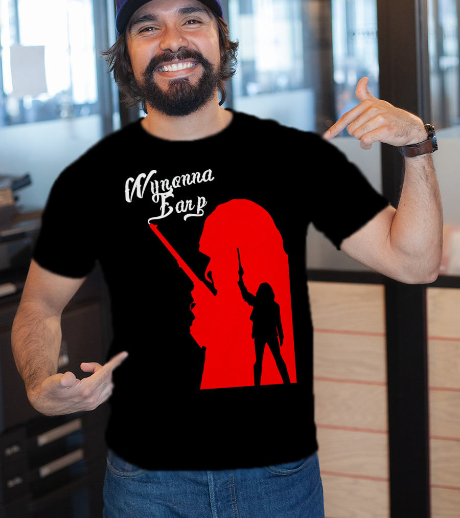 Wynonna Earp Silhouette With Gun T-Shirt