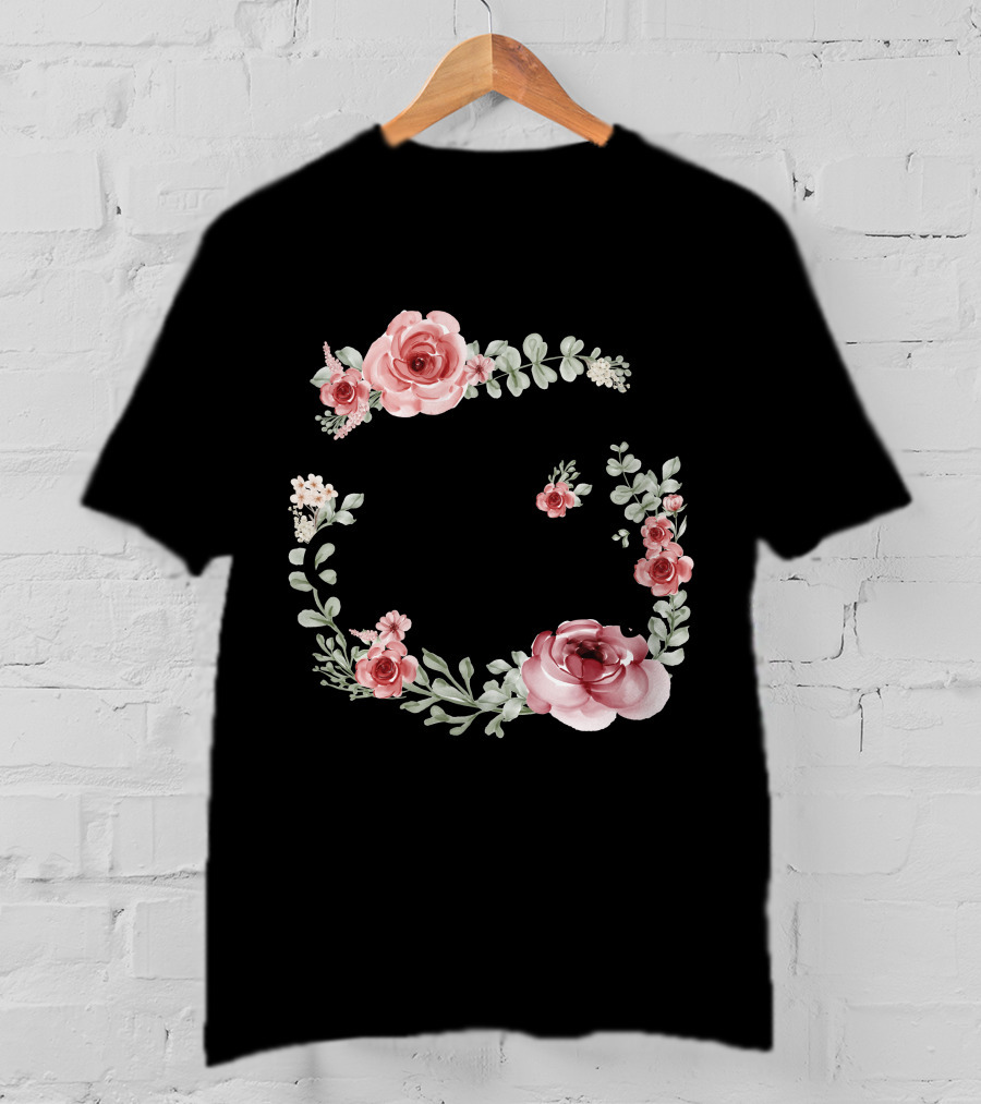 In Everything Give Thanks Floral T-Shirt