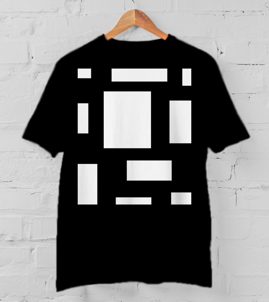 CAMP MAU 2 MAT BL Block Geometric T-Shirt