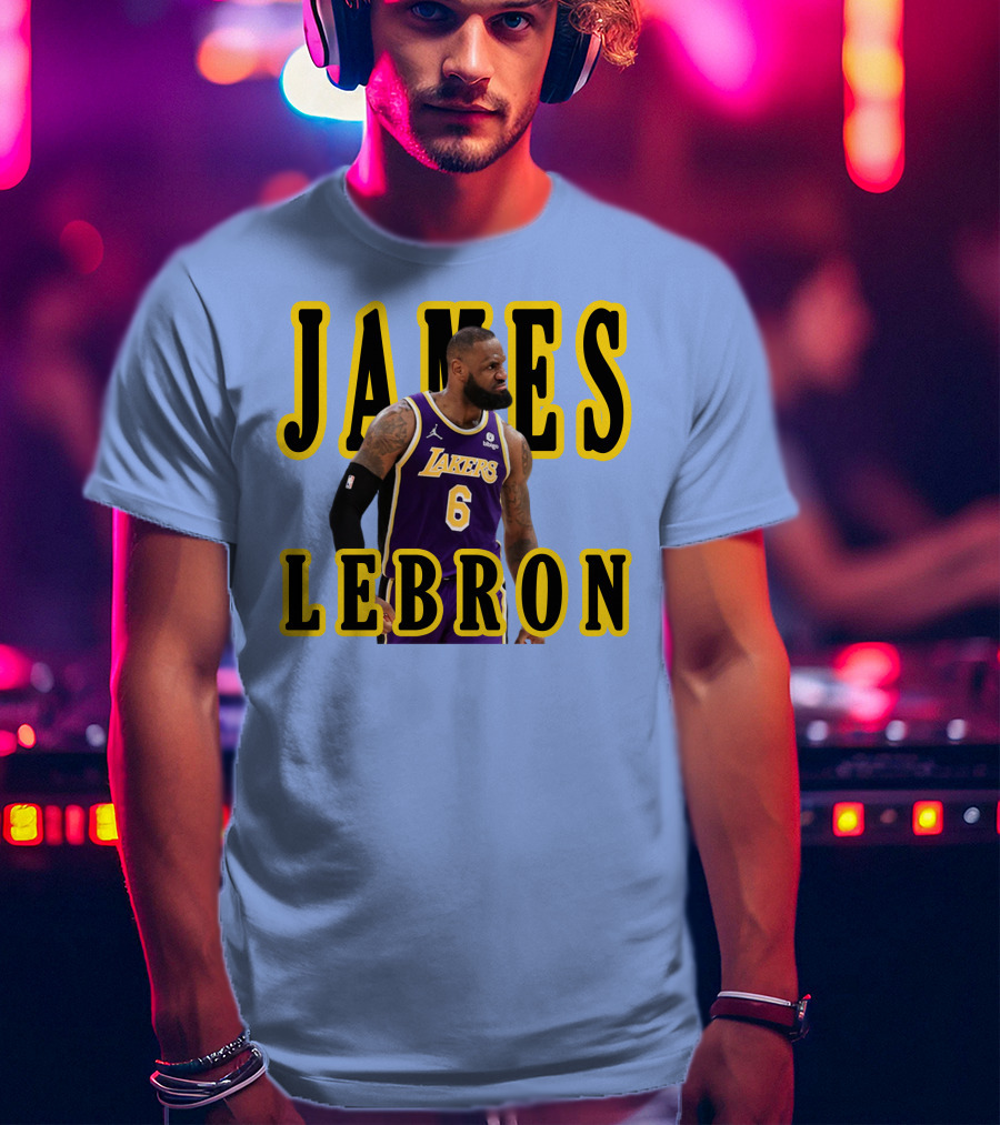 LeBron James Lakers Breakthrough Victory Performance T-Shirt