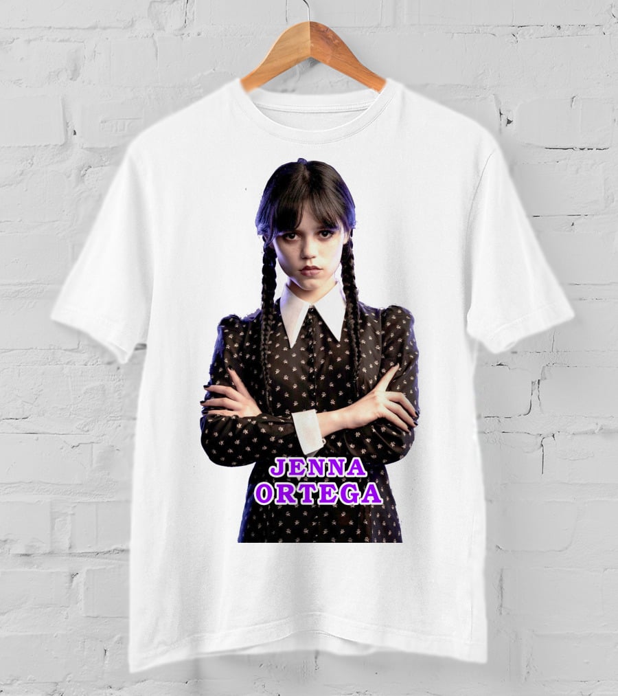 Jenna Ortega Iconic Braided T-Shirt