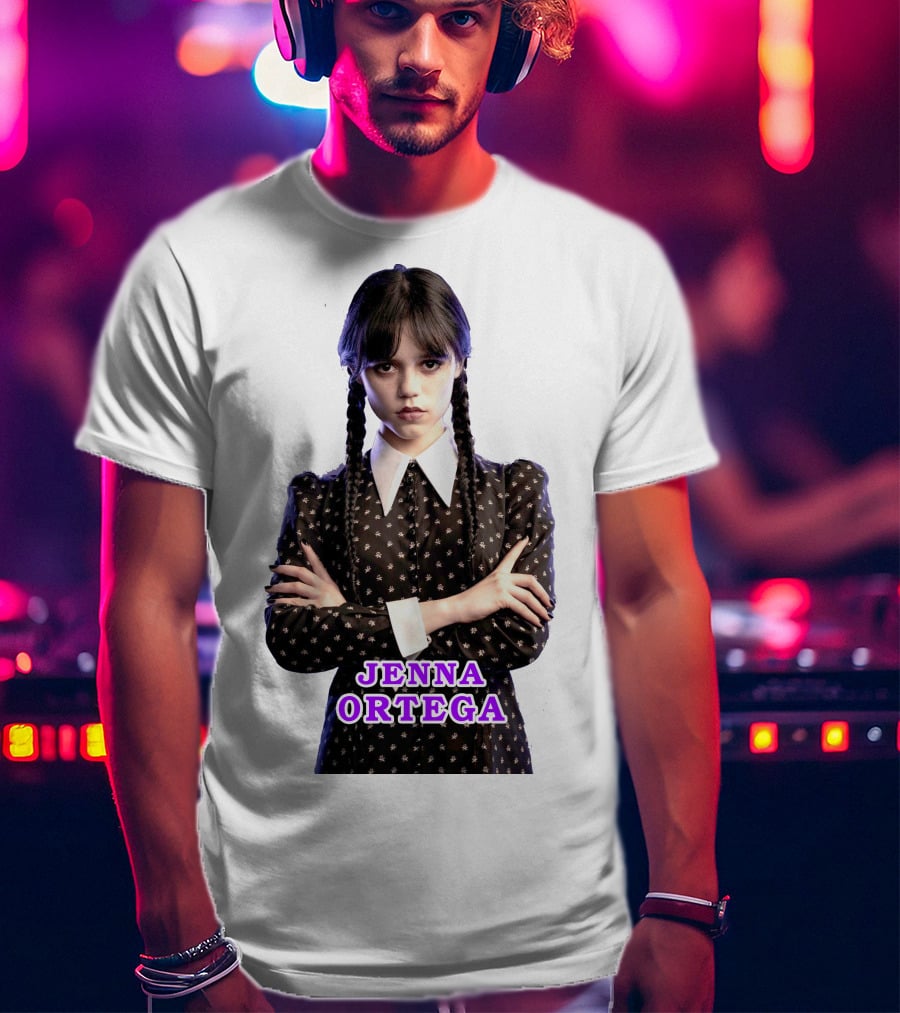 Jenna Ortega Iconic Braided T-Shirt