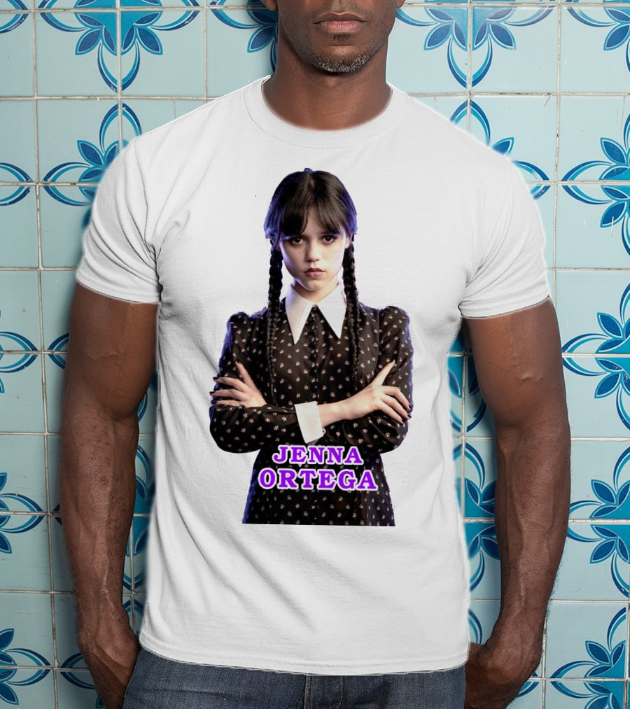 Jenna Ortega Iconic Braided T-Shirt