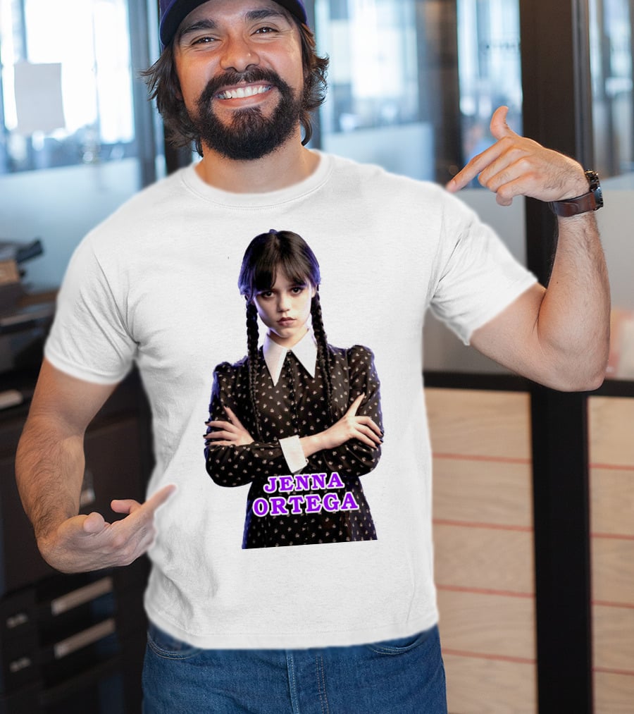 Jenna Ortega Iconic Braided T-Shirt