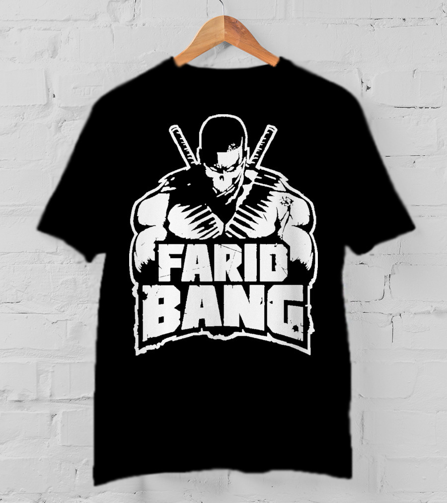 Farid Bang Germany Rapper Illustrated T-Shirt