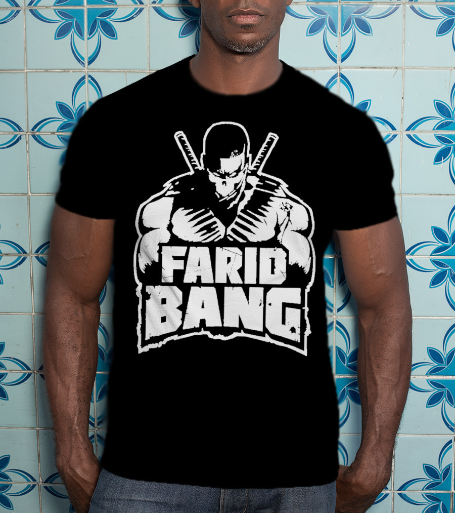 Farid Bang Germany Rapper Illustrated T-Shirt