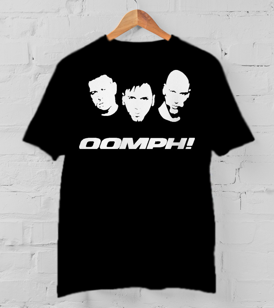 Oomph Rock Band Germany Face Trio T-Shirt